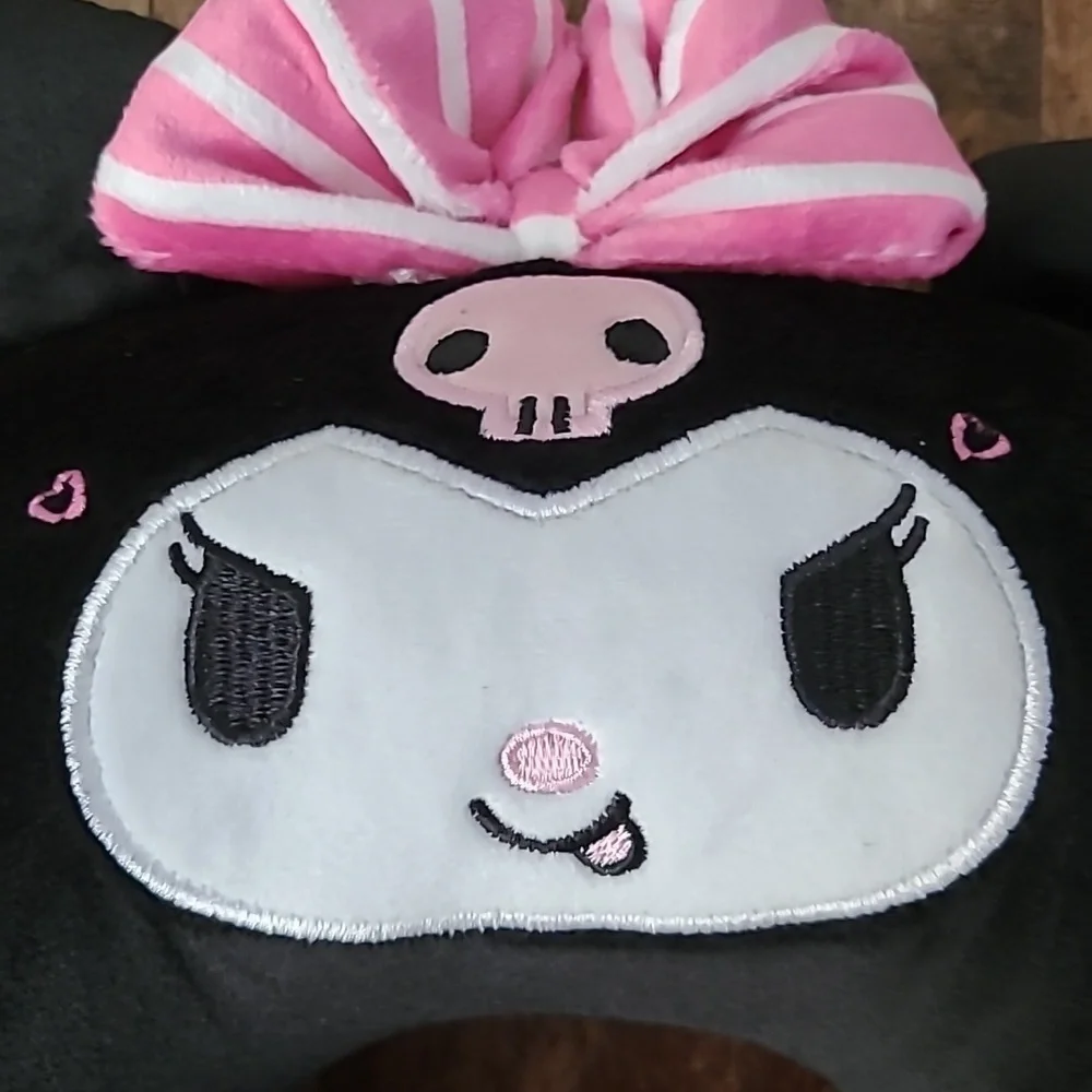 Kuromi U Shape Memory Foam Travel Neck Pillow
